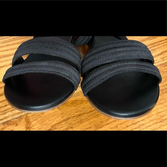 EUC Rothy’s Triple Band Sandals, Black - Picture 5 of 6